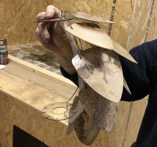 Люстра для бани "CONE-670"