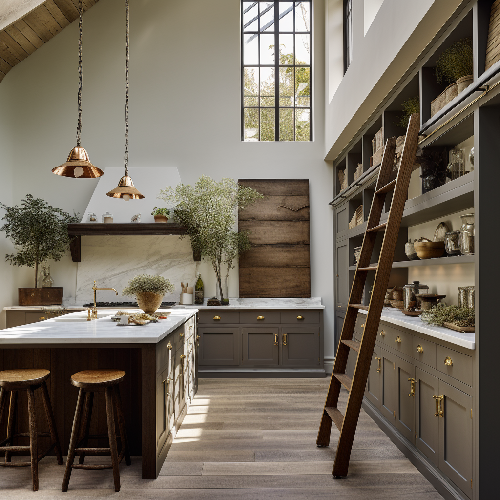 Лестница премиум роликовая с сложением