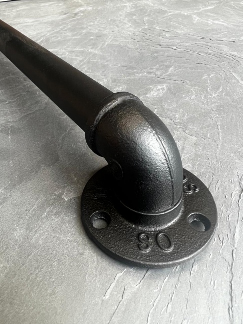 Лестница приставная с длинными поручнями комфорт окрашенная