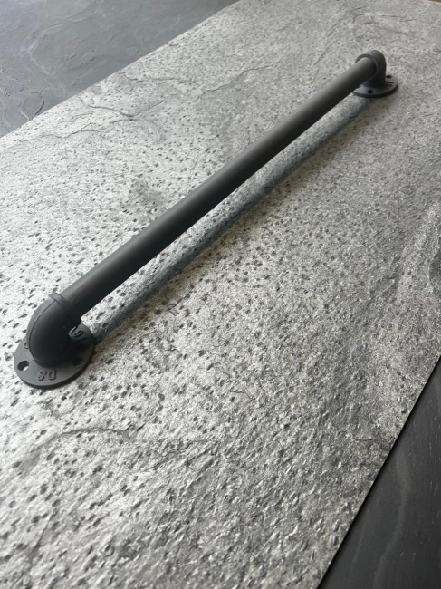 Лестница приставная с длинными поручнями комфорт окрашенная